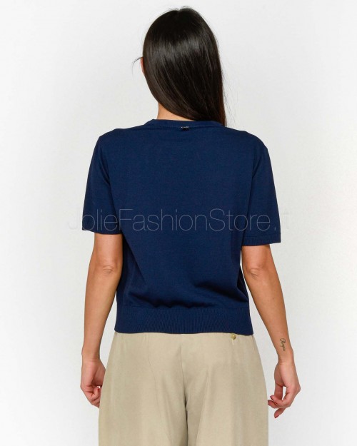 Patrizia Pepe SWEATER/KNIT Spring blue  1K1007 K318 CA99