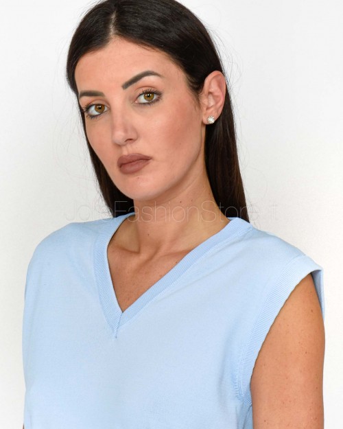 Patrizia Pepe SWEATER/KNIT Spring sky  1K1006 K318 CA98