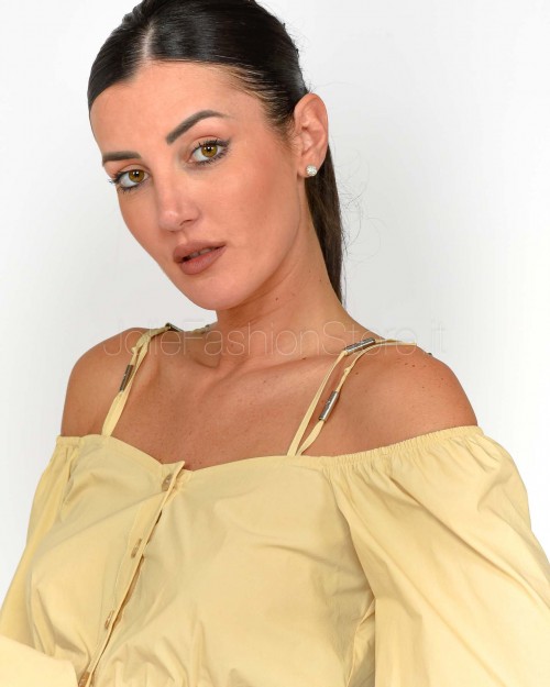 Patrizia Pepe SHIRT Vibrant Beige  2C1606 A570 B822
