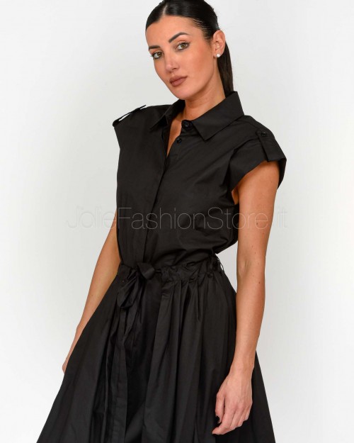 Meimeij BLACK BELT DRESS  M5PA01 100