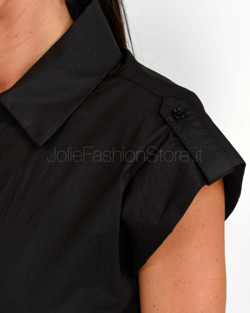 Meimeij BLACK BELT DRESS  M5PA01 100