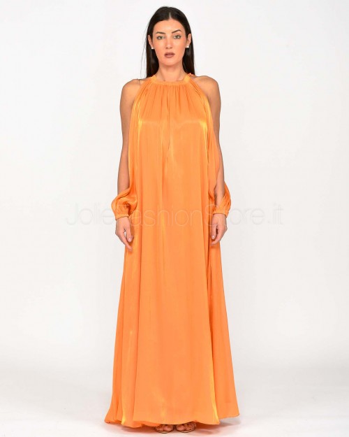 Actualee Abito Lungo Orange  14117 ORANGE