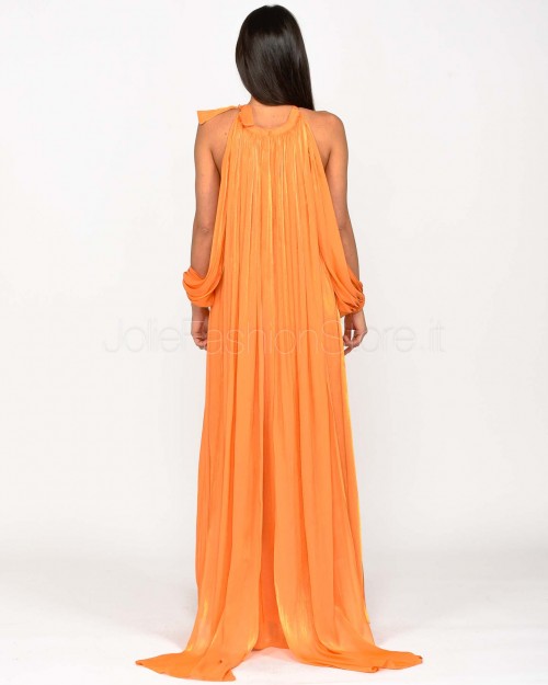 Actualee Abito Lungo Orange  14117 ORANGE