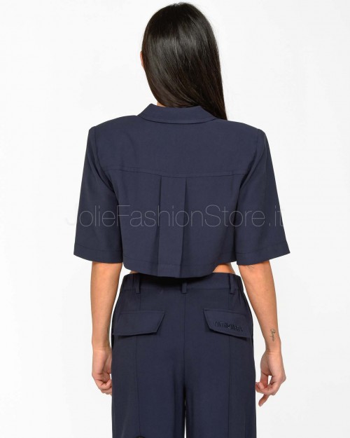 Patrizia Pepe CAMICIA/SHIRT Navy  2C1590 A573 C789