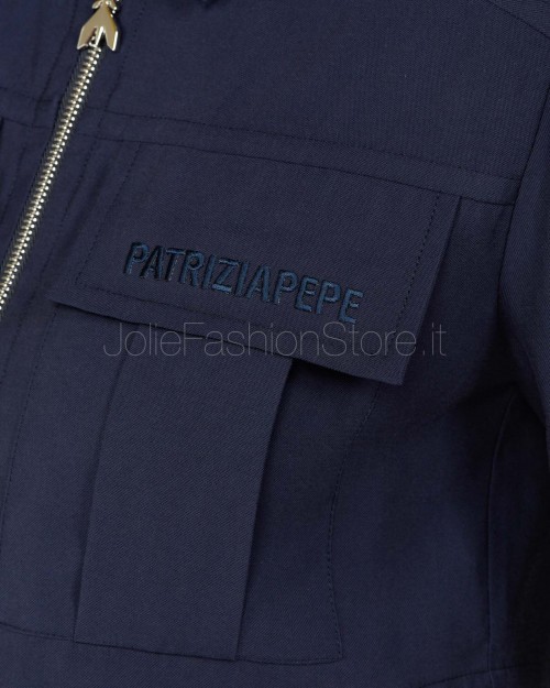 Patrizia Pepe CAMICIA/SHIRT Navy  2C1590 A573 C789