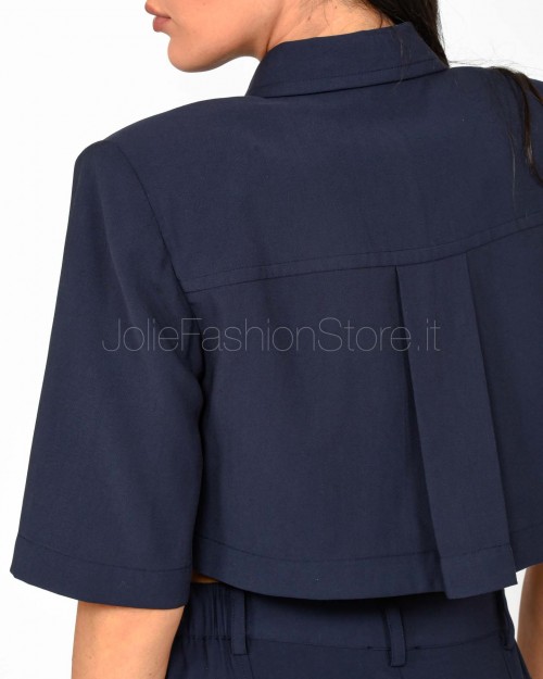 Patrizia Pepe CAMICIA/SHIRT Navy  2C1590 A573 C789