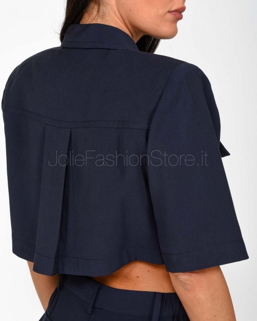 Patrizia Pepe CAMICIA/SHIRT Navy  2C1590 A573 C789