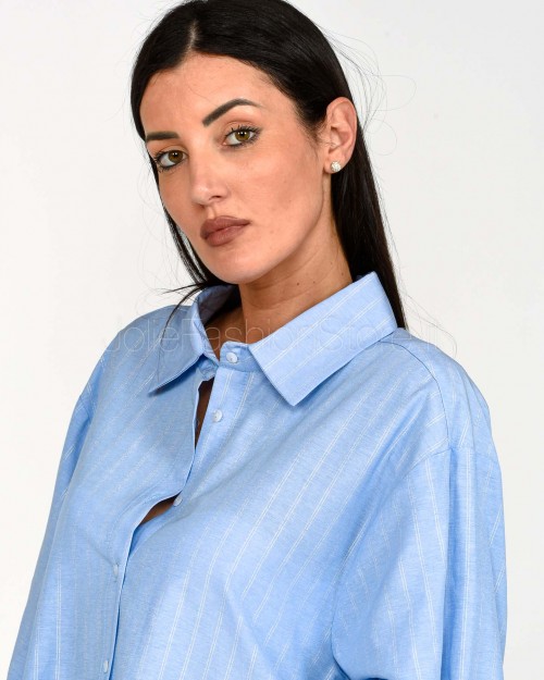 I’Min Luxury Camicia Celeste  RM50 CELESTE