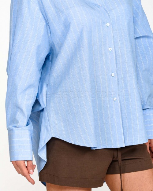 I’Min Luxury Camicia Celeste  RM50 CELESTE