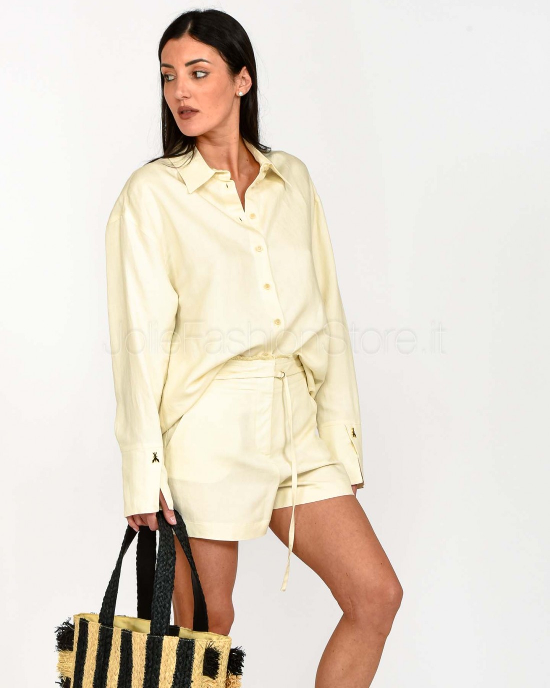 Patrizia Pepe SHIRT Ceramic Ivory  2C1602 A052 B823