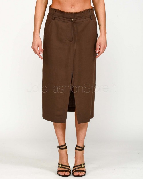 Patrizia Pepe SKIRT Sensual Brown  2G1007 A052 B825