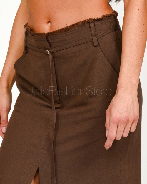 Patrizia Pepe SKIRT Sensual Brown  2G1007 A052 B825