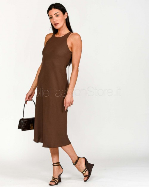 Patrizia Pepe DRESS Sensual Brown  2A2868 A052 B825