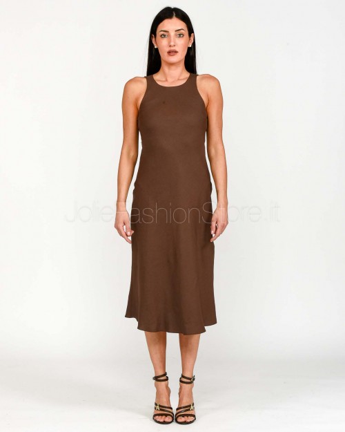 Patrizia Pepe DRESS Sensual Brown  2A2868 A052 B825