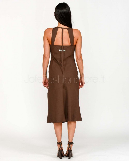 Patrizia Pepe DRESS Sensual Brown  2A2868 A052 B825