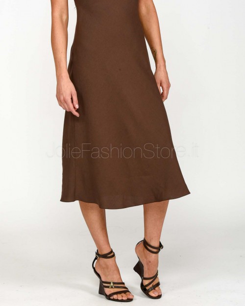 Patrizia Pepe DRESS Sensual Brown  2A2868 A052 B825