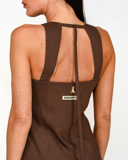 Patrizia Pepe DRESS Sensual Brown  2A2868 A052 B825