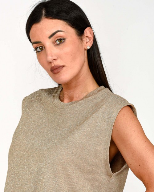 Grace & Mila T-Shirt Grigio  RIMBAUD_13268 TAUPE