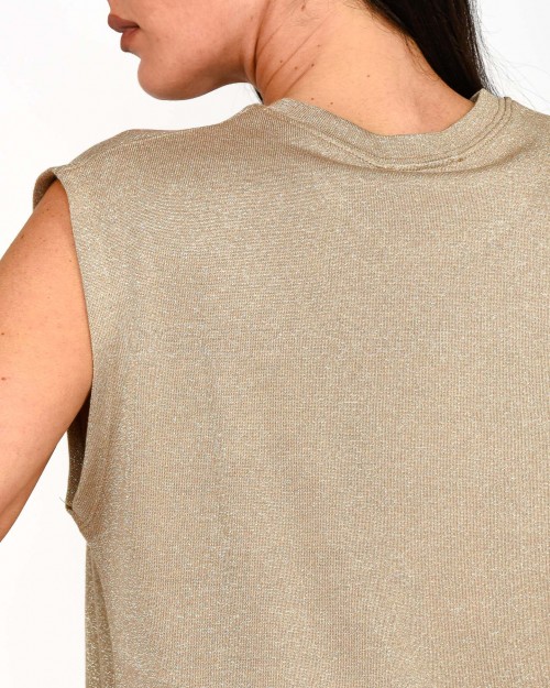 Grace & Mila T-Shirt Grigio  RIMBAUD_13268 TAUPE