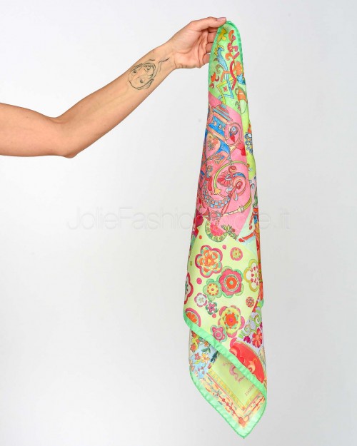 Massimo Ravinale Bandana di Colori 21 Verde  AAMON21V1