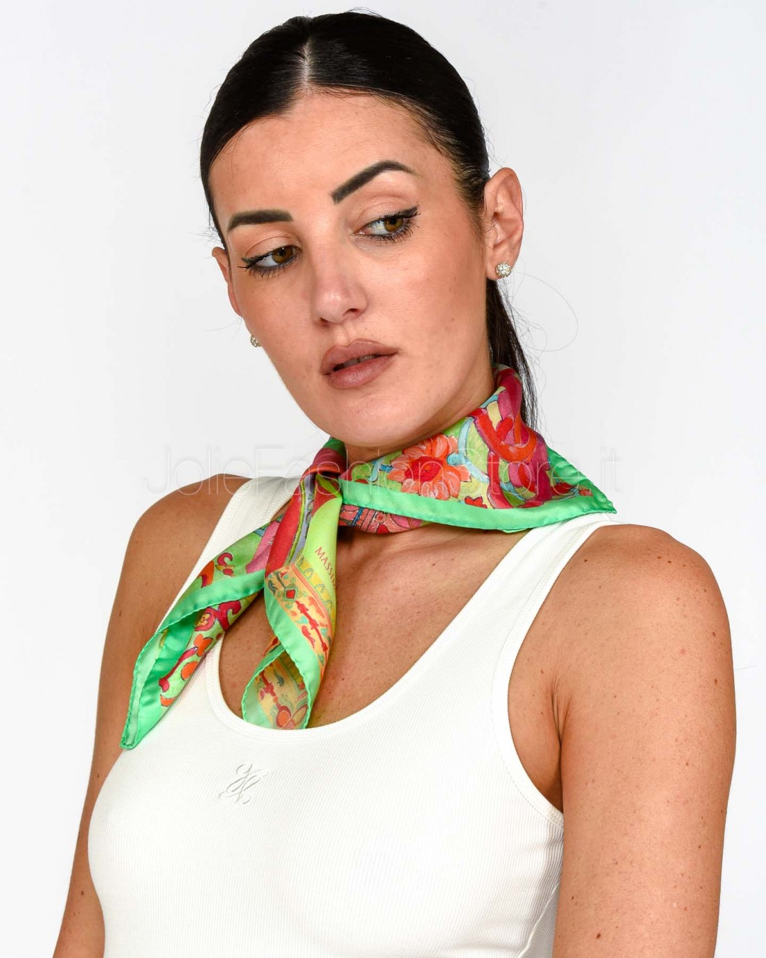 Massimo Ravinale Bandana di Colori 21 Verde  AAMON21V1