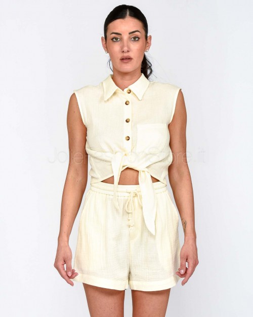 Grace & Mila Camicia Bianco  REGLISSE_13114 ECRU