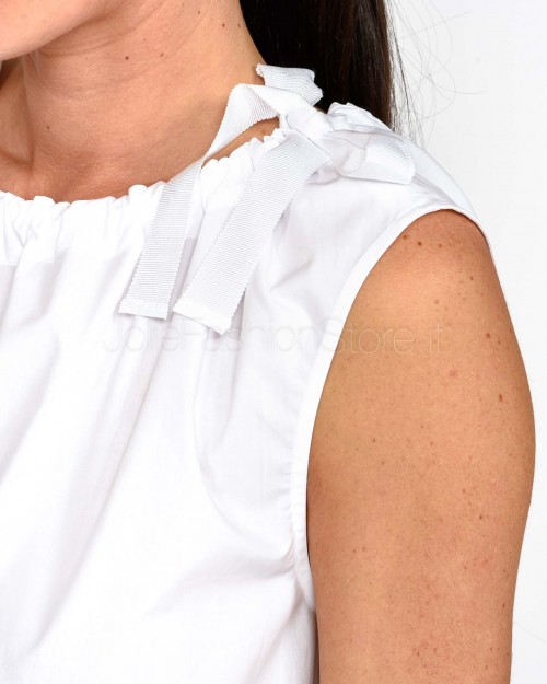 Meimeij Blusa Ricamo Laser Off White  M5EAA1 791