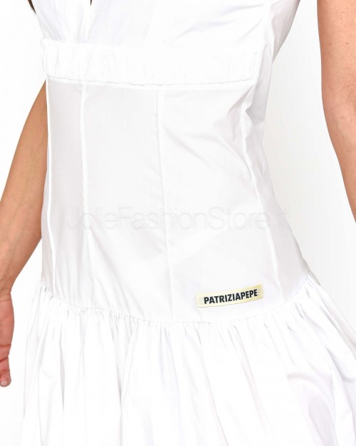 Patrizia Pepe DRESS Optical White  2A2949 A570 W103