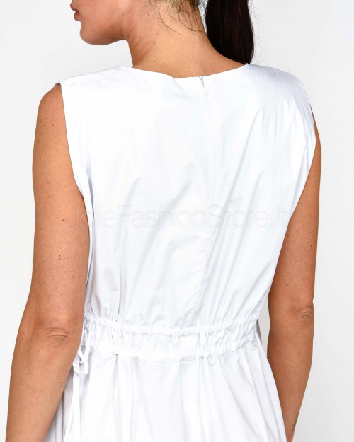 Meimeij Abito Midi Ricamo Laser Off White  M5EAA0 791