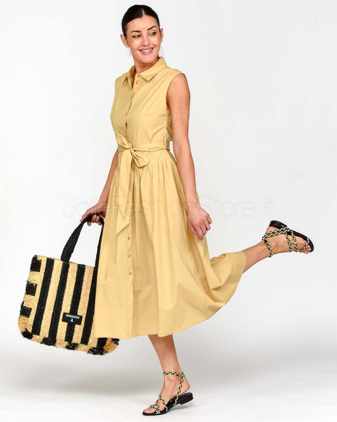 Patrizia Pepe DRESS Vibrant Beige  2A2932 A9B9 B822