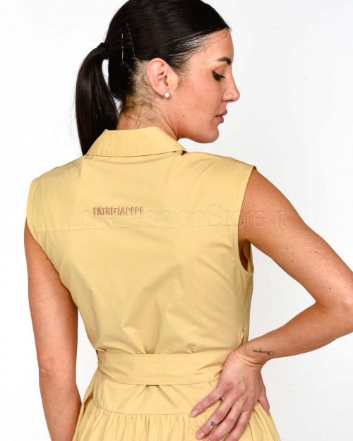 Patrizia Pepe DRESS Vibrant Beige  2A2932 A9B9 B822