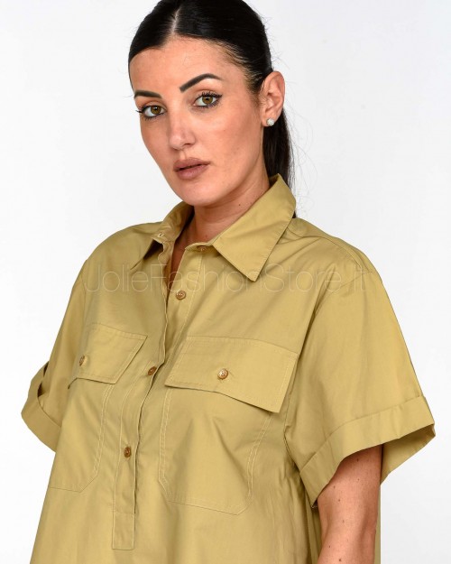 Solo Tre Abito a Camicia Safari  M1D0129 DU 07S