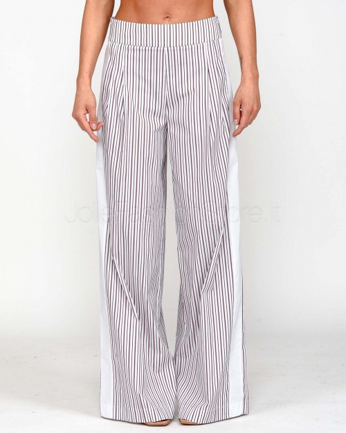 Patrizia Pepe PANTALONI/TROUSERS Bordeaux Stripes  1P2137 A552 FG58
