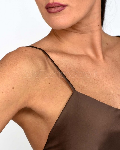 Patrizia Pepe Top Sensual Brown  2C1625 A563 B825