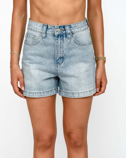 Grace & Mila Shorts In Denim  RICE 13063 BLU