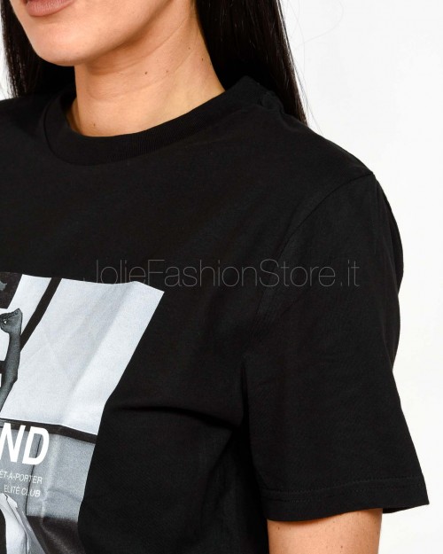 Elitè T-Shirt Nera“Weekend”  930 END BLK