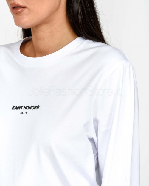 Elitè Maglia Maniche Lunghe Bianca “Saint Honorè”  899 LOGO BLK LONG SLEVEE
