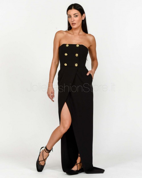 Elisabetta Franchi Abito Red Carpet Nero
