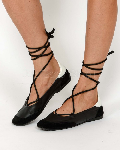 Patrizia Pepe Ballerina Dancing SKIN Black