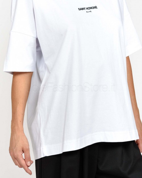 Elitè T-Shirt Bianca “Saint Honorè”  899 LOGO BLK WHT TSH