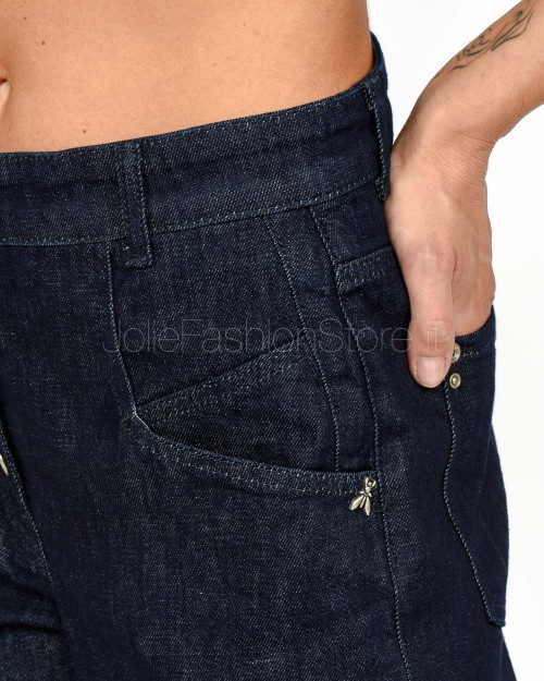 Patrizia Pepe PANTALONI/TROUSERS Blue rinse Wash  8P0719 D113 CA74