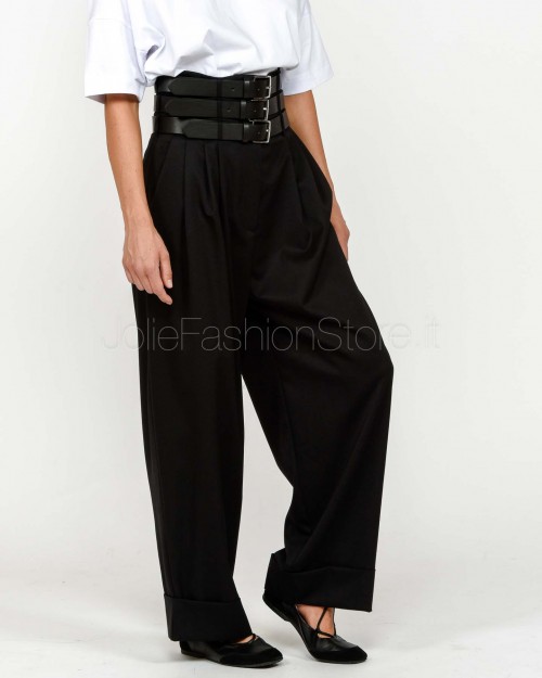 Meimeij Pantalone Nero  M5FH03 100