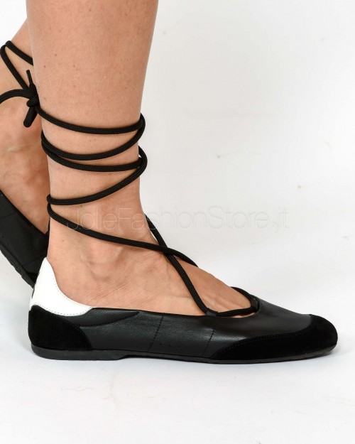 Patrizia Pepe Ballerina Dancing SKIN Black  8Z0123 L150 K103