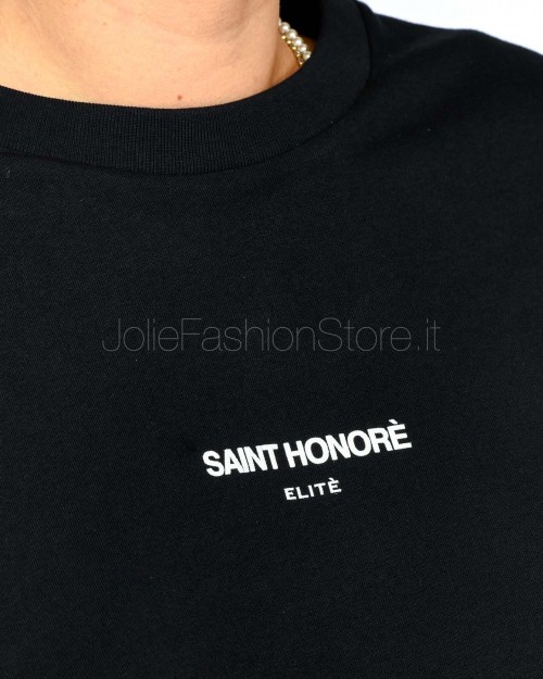 Elitè Maglia Maniche Lunghe Nera “Saint Honorè”  899 LOGO WHT LONG SLEVEE