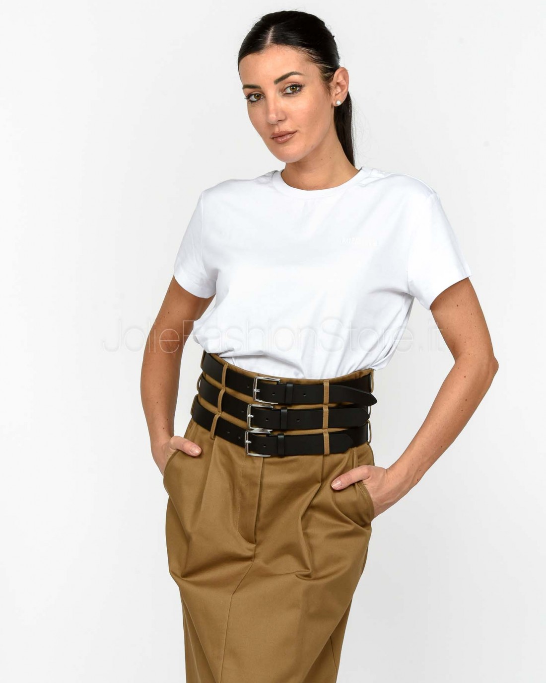 Patrizia Pepe T-Shirt Optisches Weiß