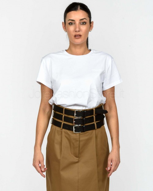 Patrizia Pepe T-Shirt Bianco Ottico  8M1543 J111 W103