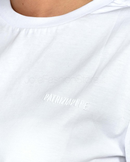 Patrizia Pepe T-Shirt Bianco Ottico  8M1543 J111 W103