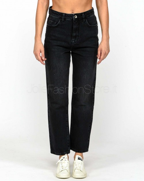 Patrizia Pepe Jeans Gamba Dritta Black Wash  8P0402 D1WZN K463
