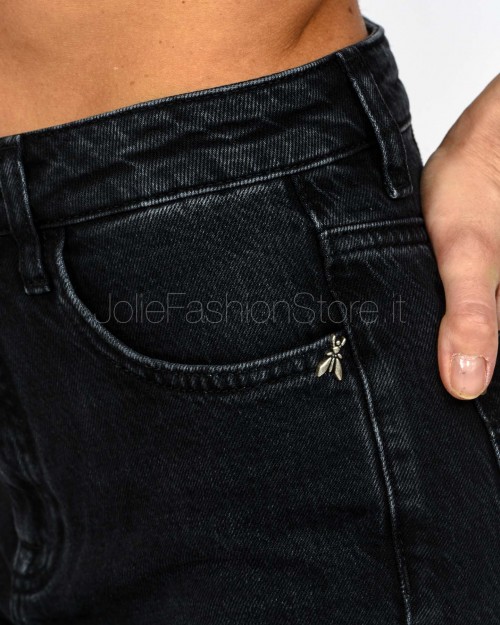 Patrizia Pepe Jeans Gamba Dritta Black Wash  8P0402 D1WZN K463