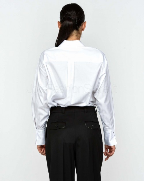Elisabetta Franchi White Shirt EF  CA12156E2 100